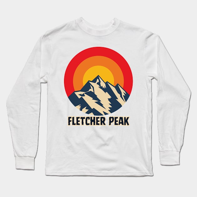 Fletcher Peak Long Sleeve T-Shirt by Canada Cities
